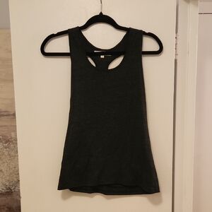Elegant Charcoal Racerback Tank Top